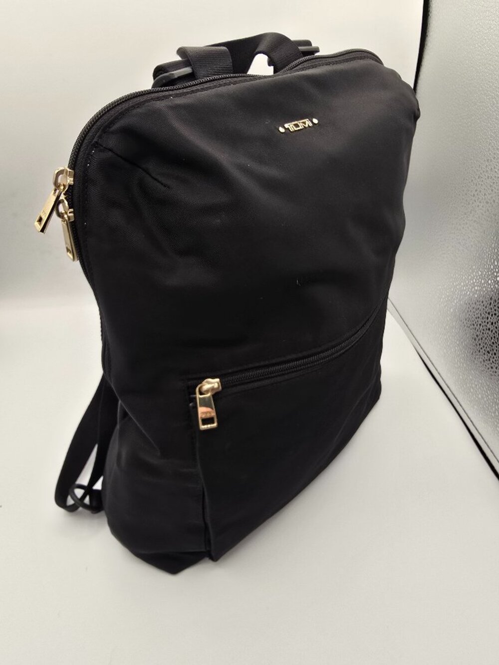 Tumi 14x12w Black Nylon Medium Back Pack
